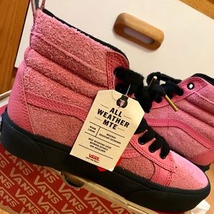 SK8-Hi Platform M Desert Rose/Black Vans